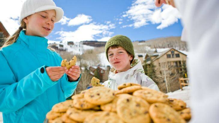 Warm cookies on the slopes at Beaver Creek. Photo: Supplied