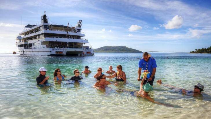 Blue Lagoon cruises, Fiji. Photo: Blue Lagoon cruises