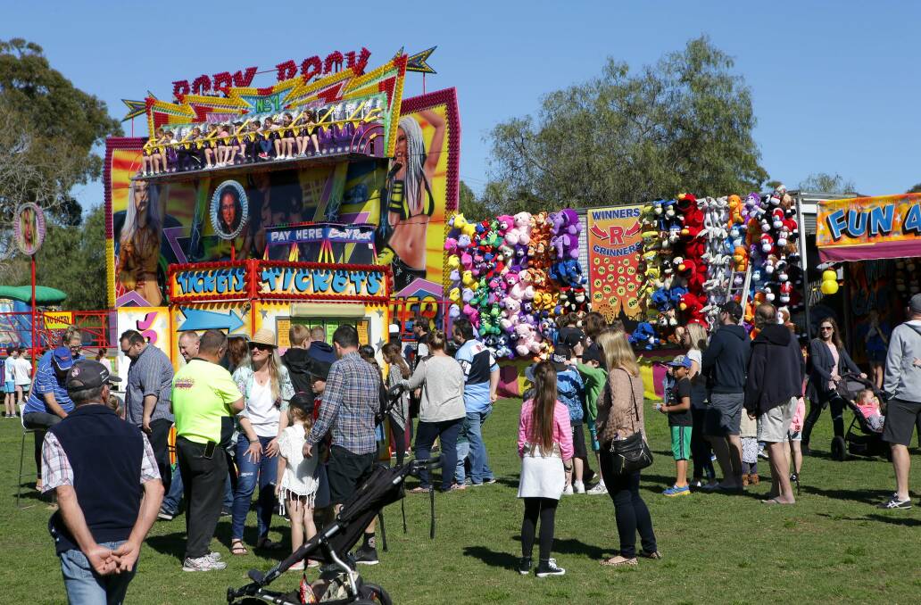 All the fun of the fair: Animal nursery, rides, dodgems,giant slide..Picture John Veage
