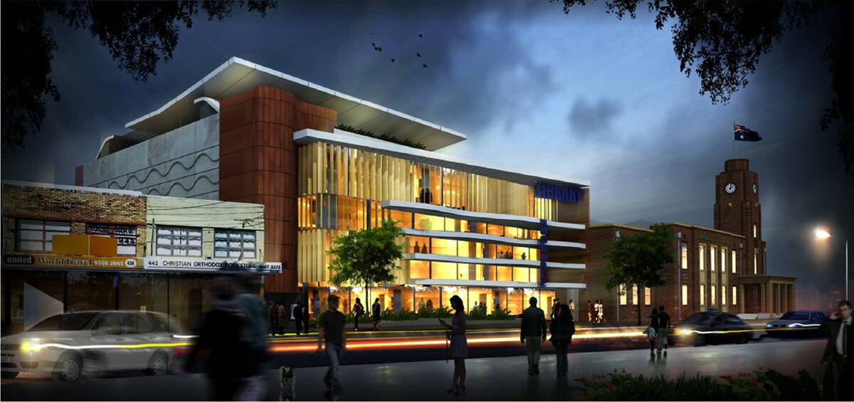 From concept plan to reality: Work on the new Rockdale City Library is about to start.