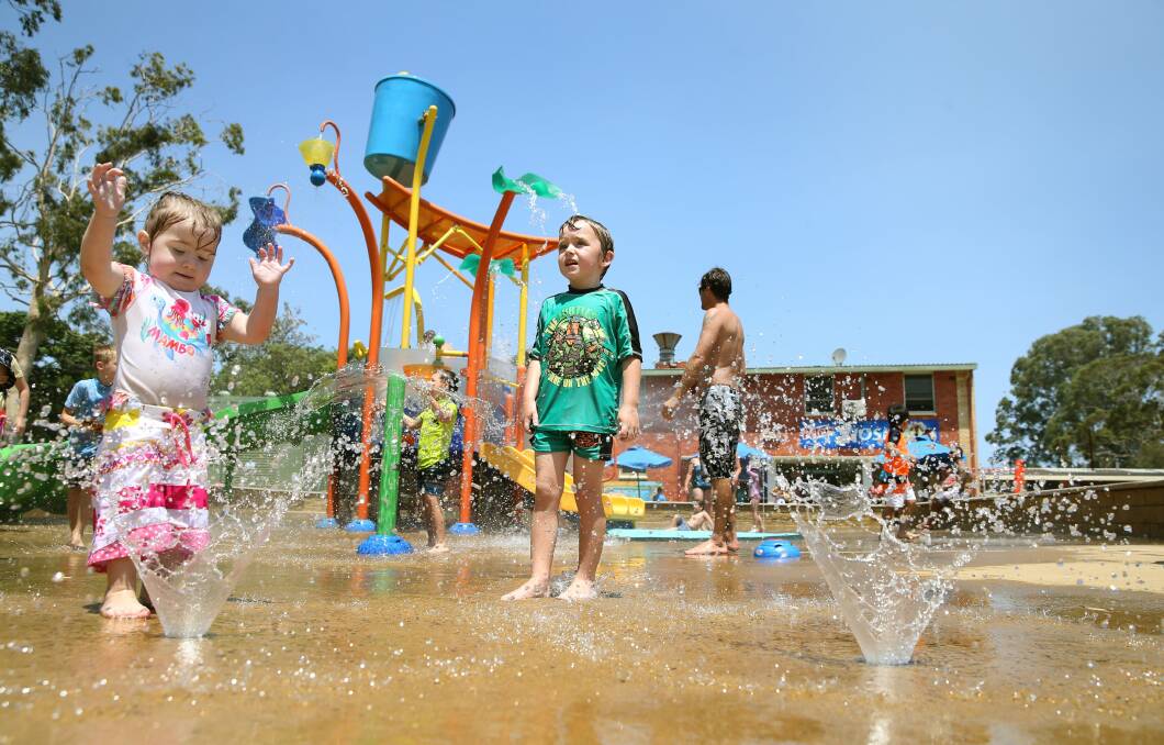 Water world: A children's splash park is proposed for Sutherland Leisure Centre.