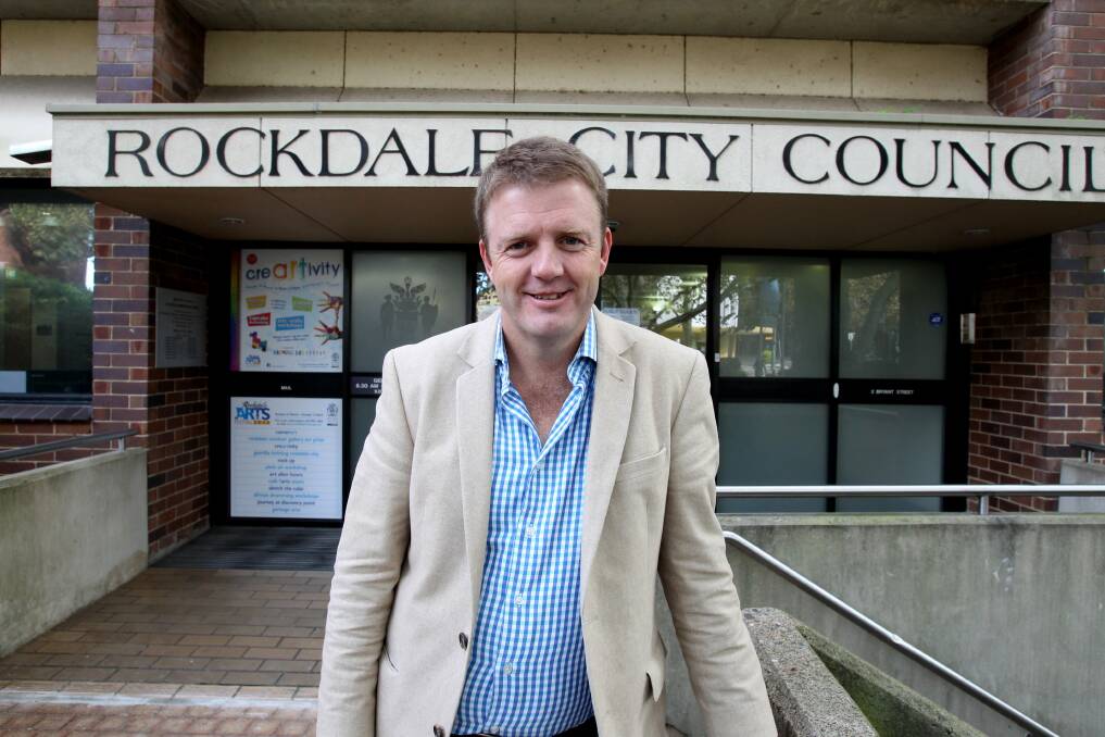 We need to talk: Rockdale's mayor Shane O'Brien says his council is open to the idea of amalgamating St George councils. Picture: Jane Dyson