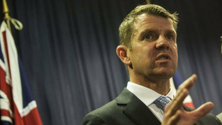 NSW Premier Mike Baird proposed the changes to electoral funding laws. Photo: Dominic Lorrimer