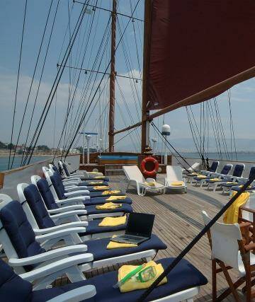 Cruise the Aegean Sea aboard the mega-yacht, MS Galileo. Photo: Supplied