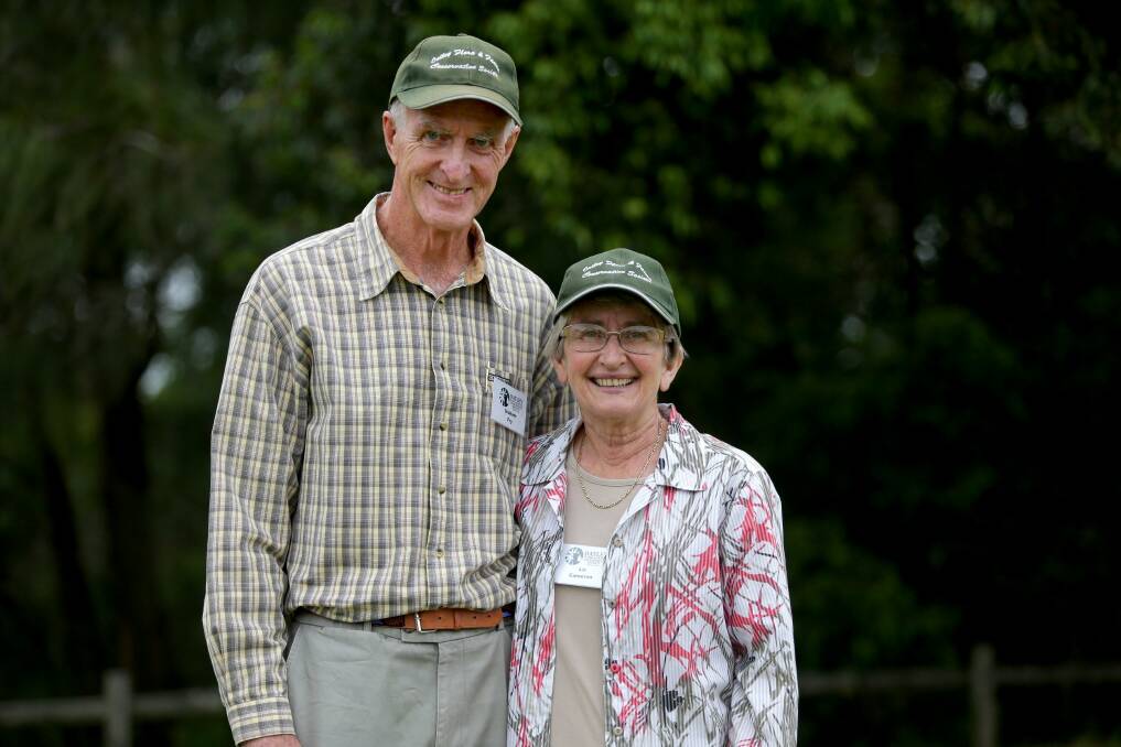 Kogarah's conservationists: Graham Fry and Elizabeth Cameron. Picture: Jane Dyson