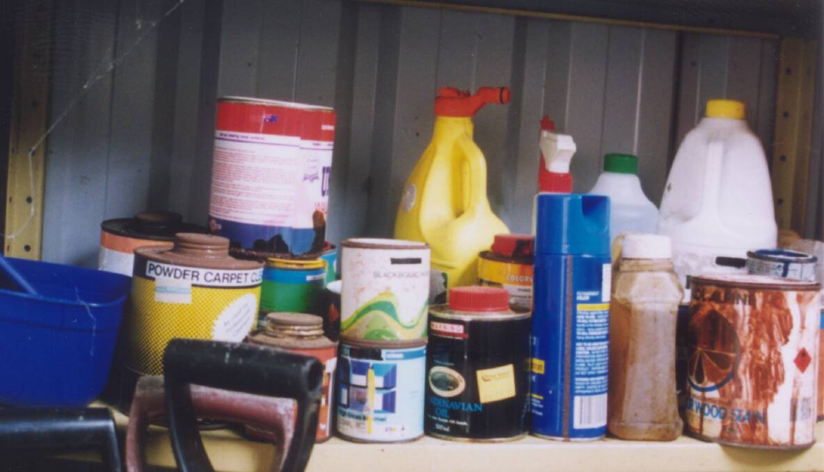 Chemical cleanout: Disposal of household low toxic waste will be easier. Picture: Supplied