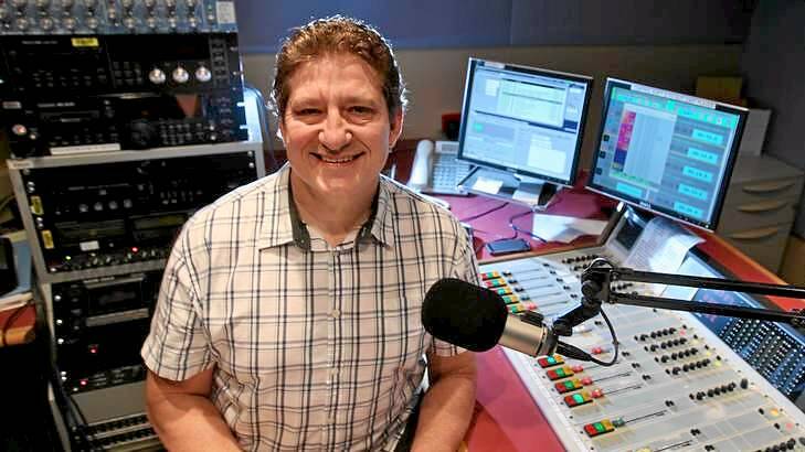 Broadcaster Richard Stubbs feels great responsibility covering Anzac services. Photo: Ken Irwin