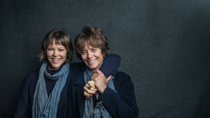Matilda Brown, left, and Rachel Ward, the mother and daughter female leads in The Death and Life of Otto Bloom. Photo: Simon Schluter