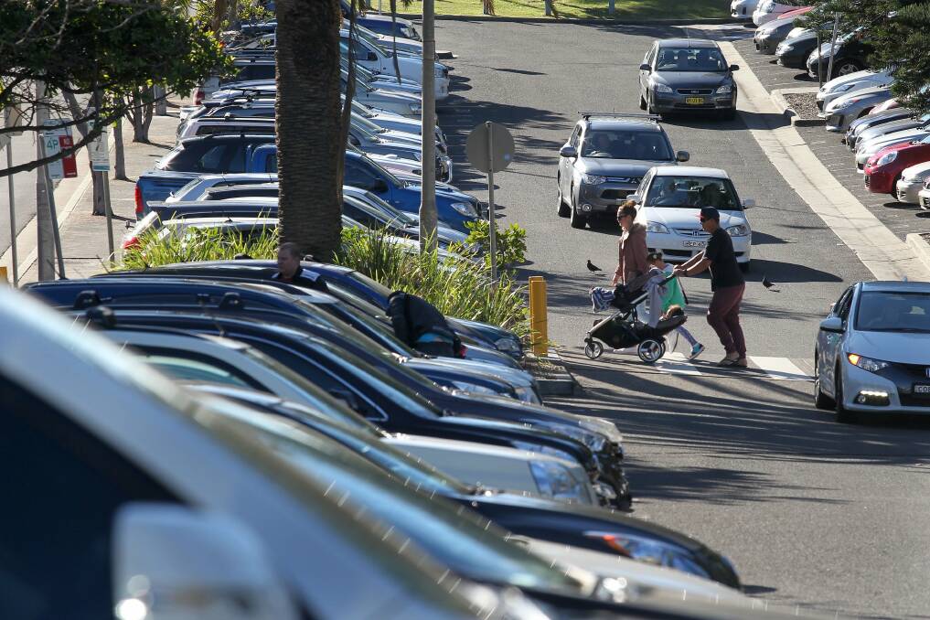 Coming soon? Mayor says no. Paid street parking at Cronulla is part of a draft public domain strategy expected to go to Sutherland Shire Council for discussion next month. Picture: John Veage 
