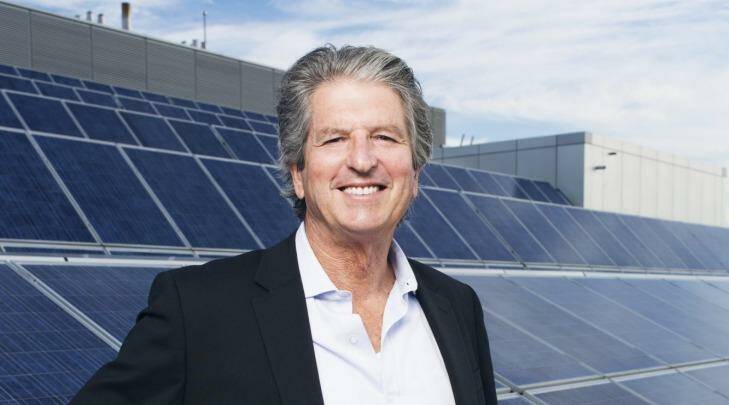 Professor Martin Green, one of the solar pioneers at the School of Photovoltaic and Renewable Energy Engineering at the University of New South Wales. Photo: James Brickwood.