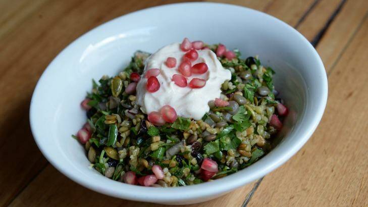  The Cypriot Grain Salad is likely to be on the Williamstown menu. Photo: Pat Scala