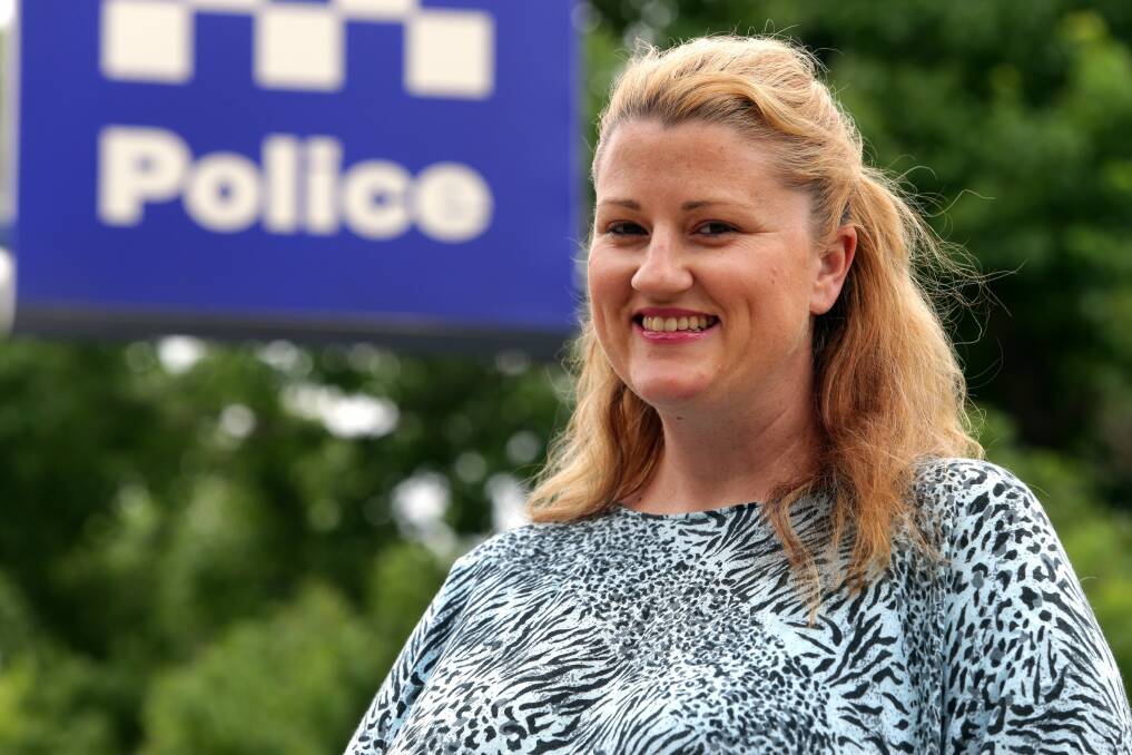 Caring role: Miranda police Sergeant Kelly Donaghy will join colleagues in celebrating 100 years of women in policing. Picture: Jane Dyson