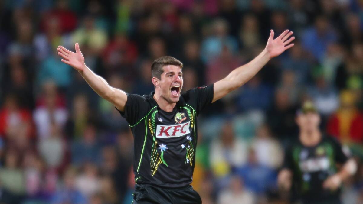 Possible call-up: Moises Henriques would be an ideal replacement if there are any injured players in the Australian World Cup Squad. Picture: Scott Barbour/ Getty Images