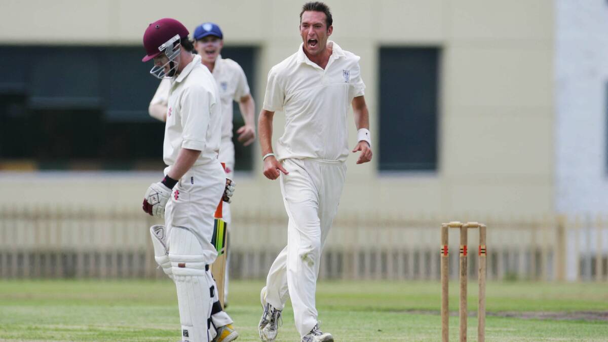 In form with bat and ball: St George first grade skipper Trent Copeland (right). Picture: John Veage