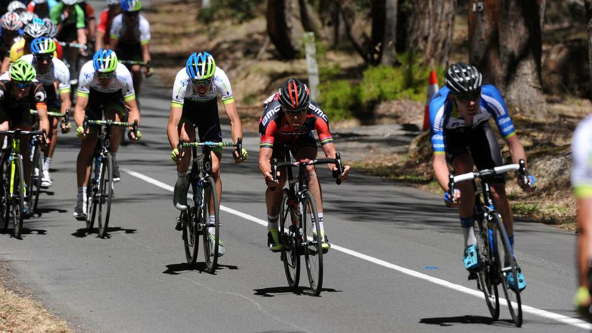 THE COURIER (Ballarat) - The Buninyong King of the Mountain Road Nationals. Cadel Evans PICTURE: JUSTIN WHITELOCK