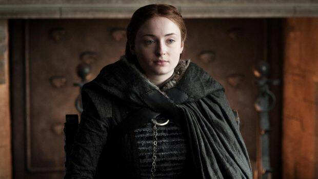 Sophie Turner plays Sansa, the eldest Stark daughter, in the HBO series Game of Thrones.  Photo: Helen Sloan / HBO
