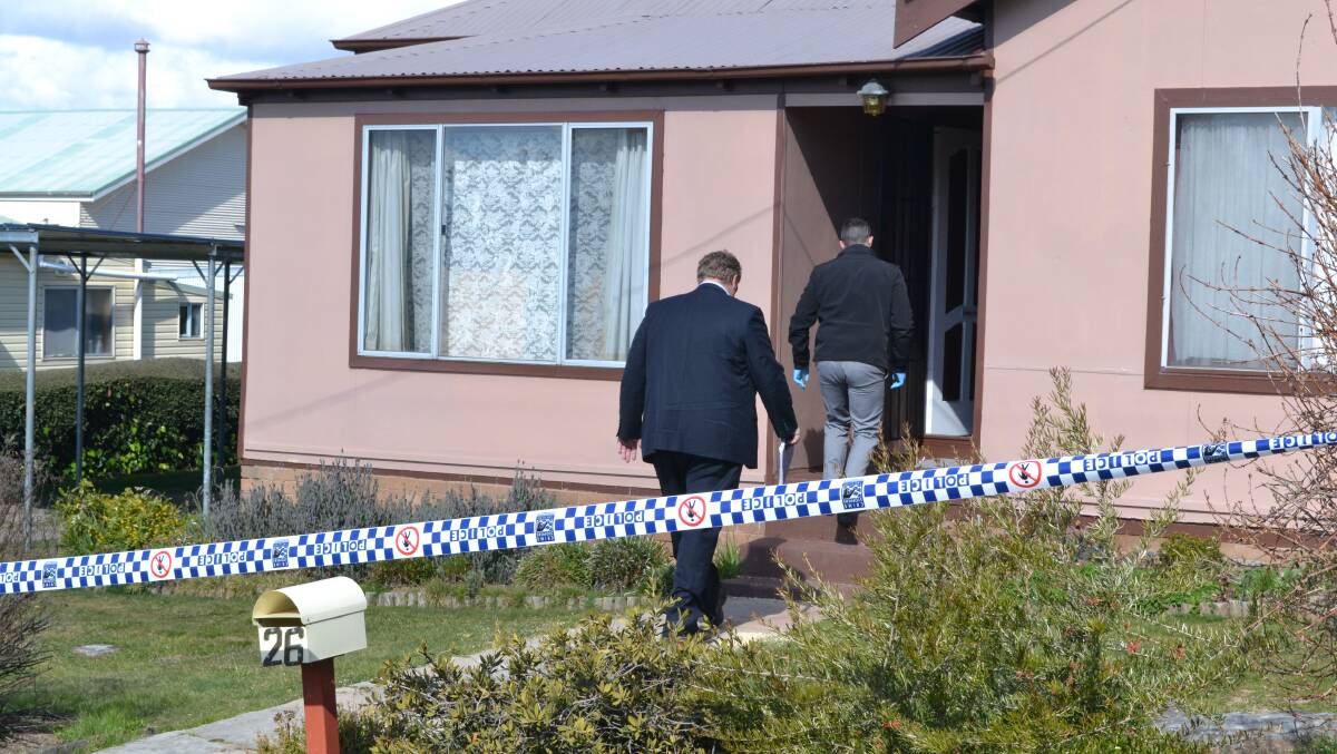 INVESTIGATION: Police were called to a home in Oberon last month after reports a three-year-old boy had been badly hurt. A man accused of the manslaughter of the child faced a bail hearing yesterday. 	