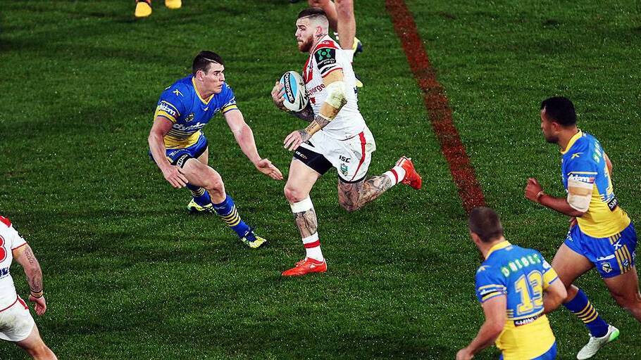 Dugan in action. Picture:  NRL Twitter
