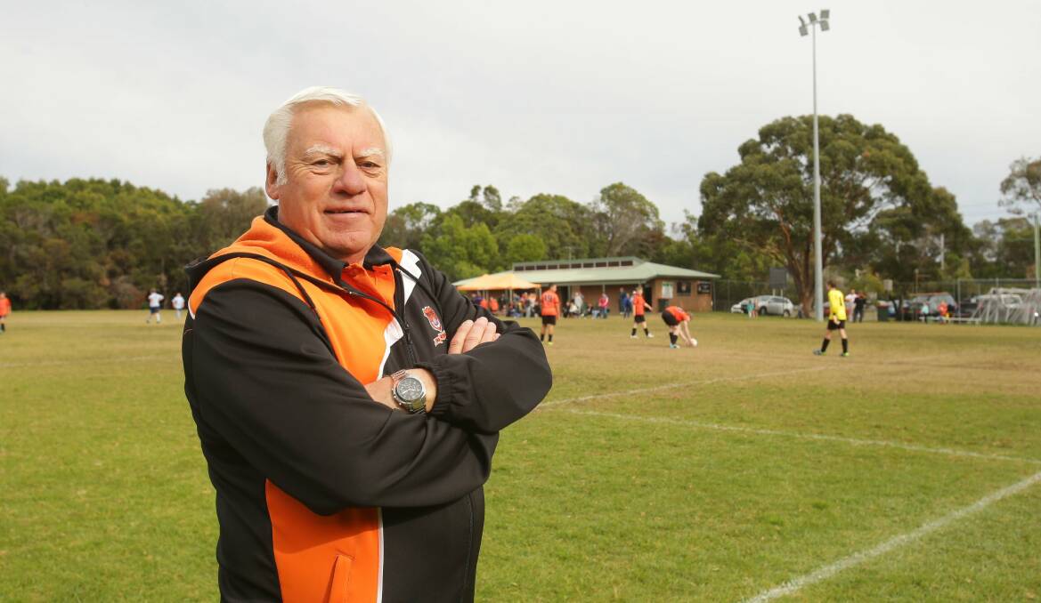 ‘‘Critical need’’: John Lane says Sutherland Shire needs more sporting fields. Picture: Chris Lane
