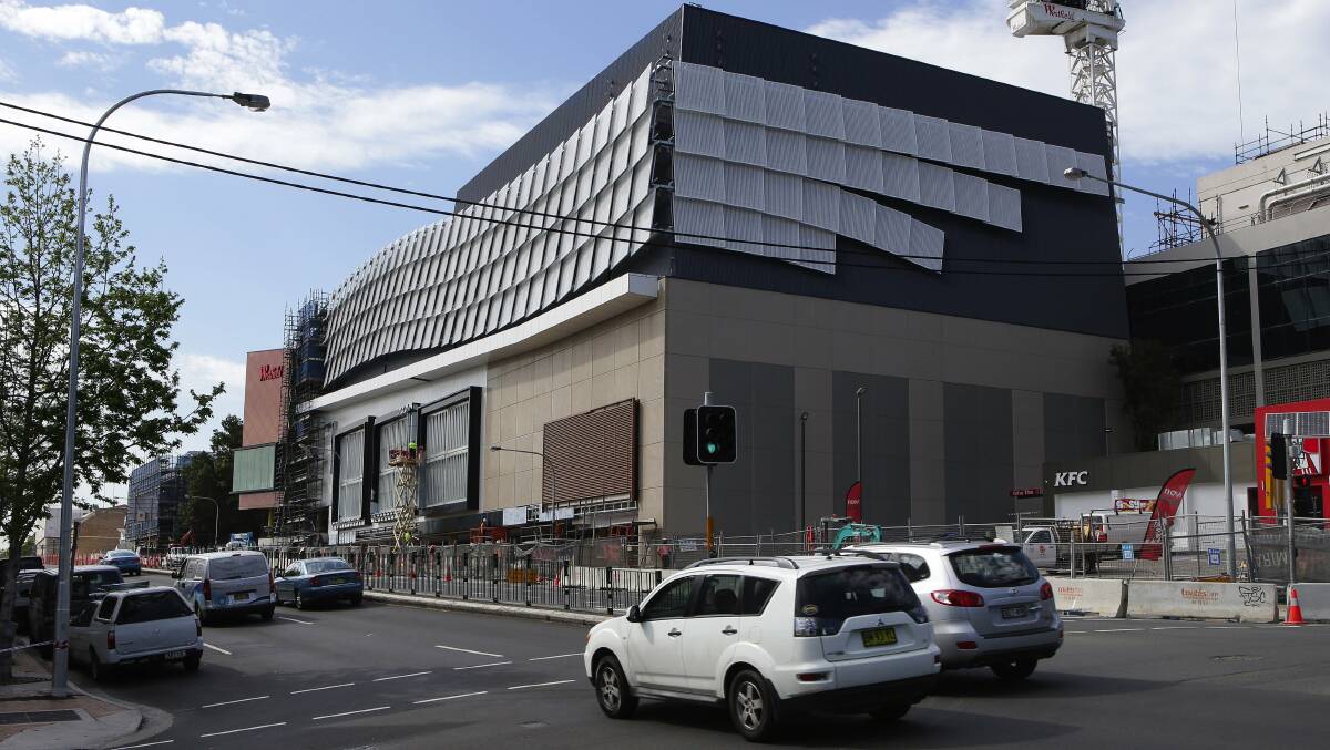 New look: The Westfield Miranda redevelopment. Picture: John Veage

