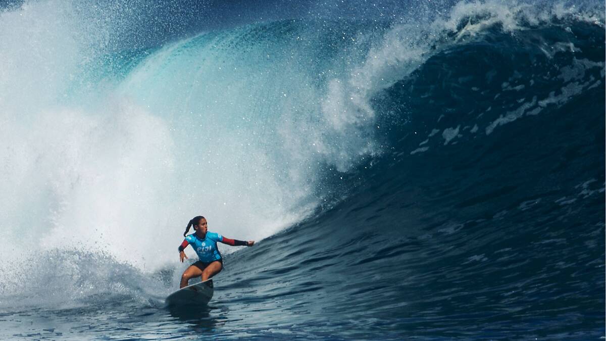 That's our girl: Sally Fitzgibbons. Picture: ASP, Steve Robertson 
