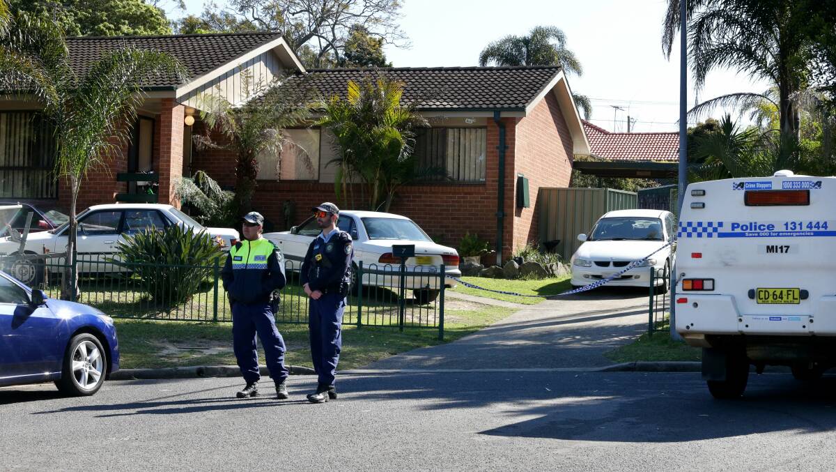 Mystery: Paul Streeter was found dead in the backyard of his Miranda home on Monday. Picture: Jane Dyson.

