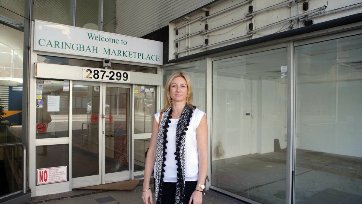 Shopping change: EMMA Lagerlow, of Burraneer, (pictured) was pleased to learn a major new retailer had purchased the Caringbah Marketplace property.
‘‘It’s a prime location, so it’s a shame to see it unused for such a long time and looking run-down,’’ she said.
‘‘A new supermarket would provide more competition and it would be great to have some more speciality shops at Caringbah.’’ Picture: Chris Lane


