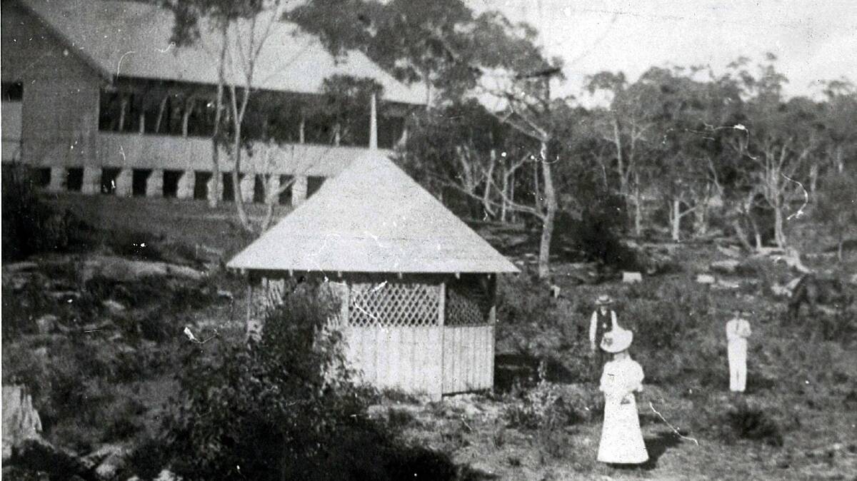 A photo of the early EG Waterhouse National Camellia Gardens that were once called the Matson Pleasure Grounds. Picture: Supplied
