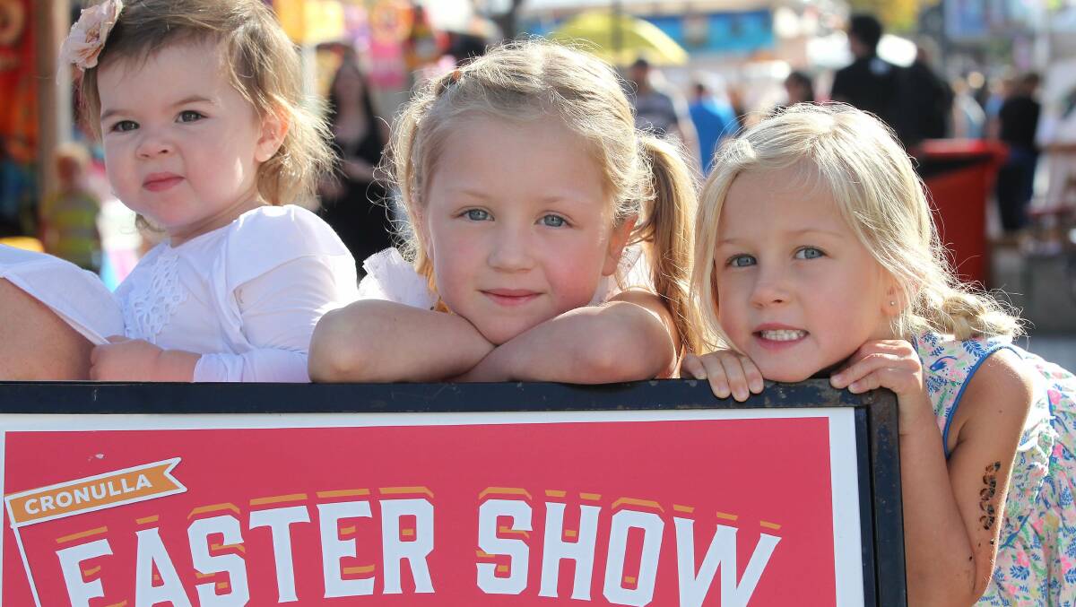 What's next?: There was fun for all at the Cronulla Easter Show. Pictures: John Veage
