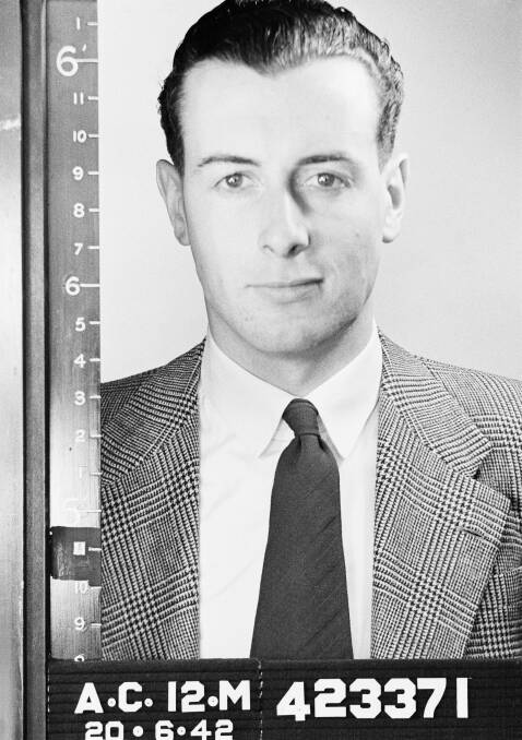 Early days: Gough Whitlam from his RAAF officer personnel file. From the collection of the National Archives of Australia.

