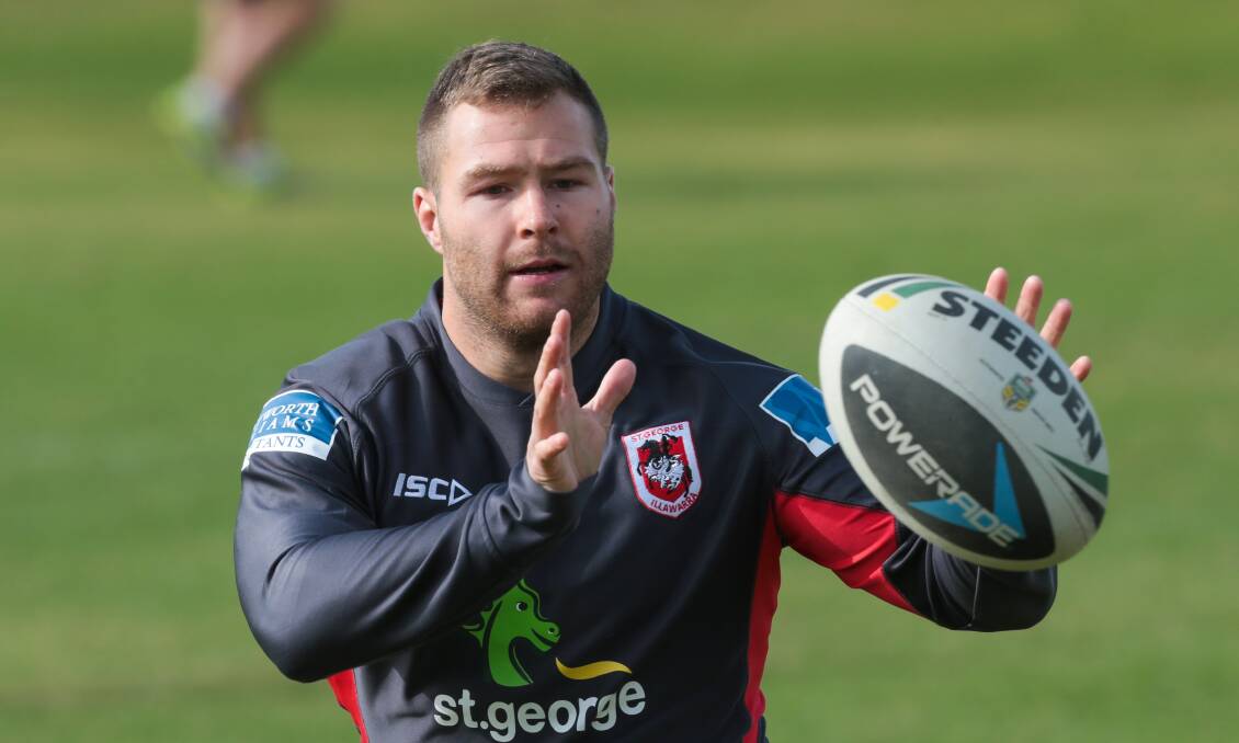 Farewell Dragons: Trent Merrin won't sign a new contract with St George Illawarra Photo: Adam McLean
