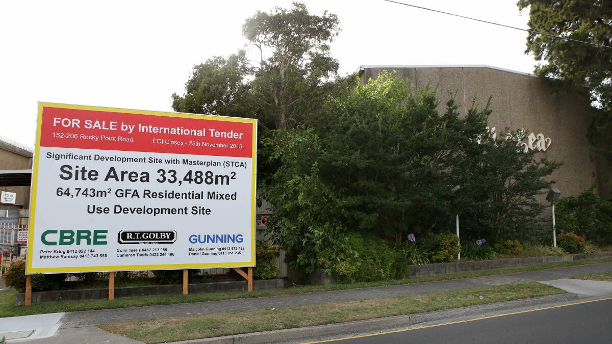 $5.5m trade-off for approval proposed for Darrell Lea site  Kogarah 