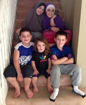 Orphaned: Tara Nettleton's children remain in Syria. Picture: supplied
