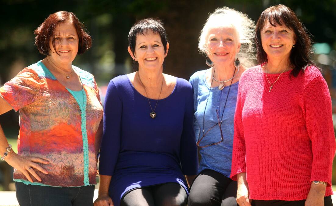 Fine voice: The Sea Naturals members include (from left) Christine Griffiths, Anne Van Vuuren, Mel Francis and Jacqui Alexander. Picture: Chris Lane

