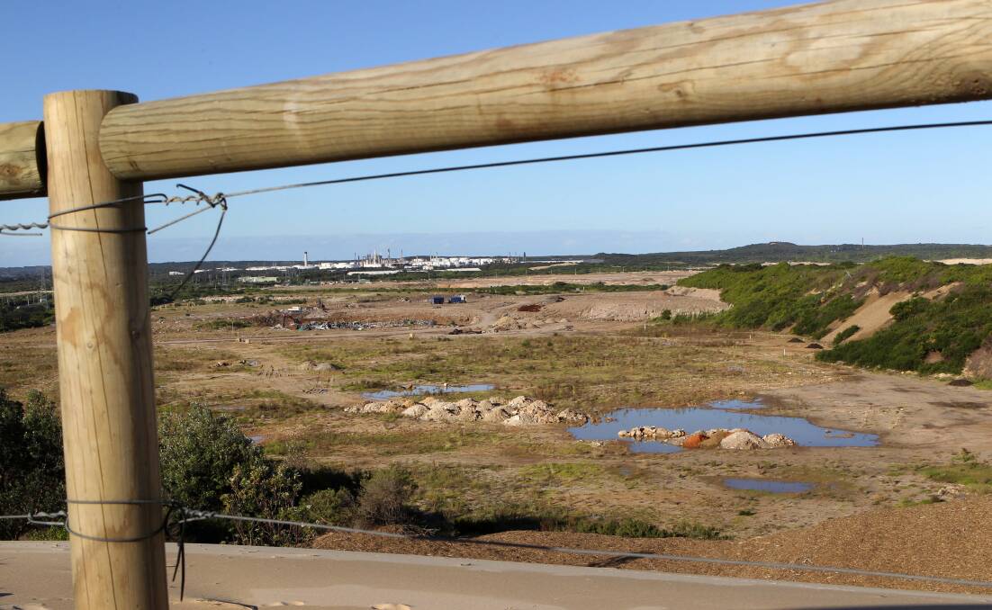 Development fears: Besmaw land around Boat Harbour. Picture: John Veage.
