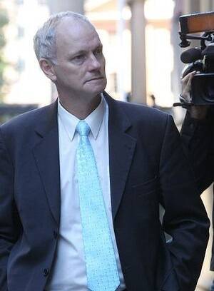 Behind bars: Des Campbell has lost the appeal against his conviction for the murder of his wife. Photo: Peter Rae.
