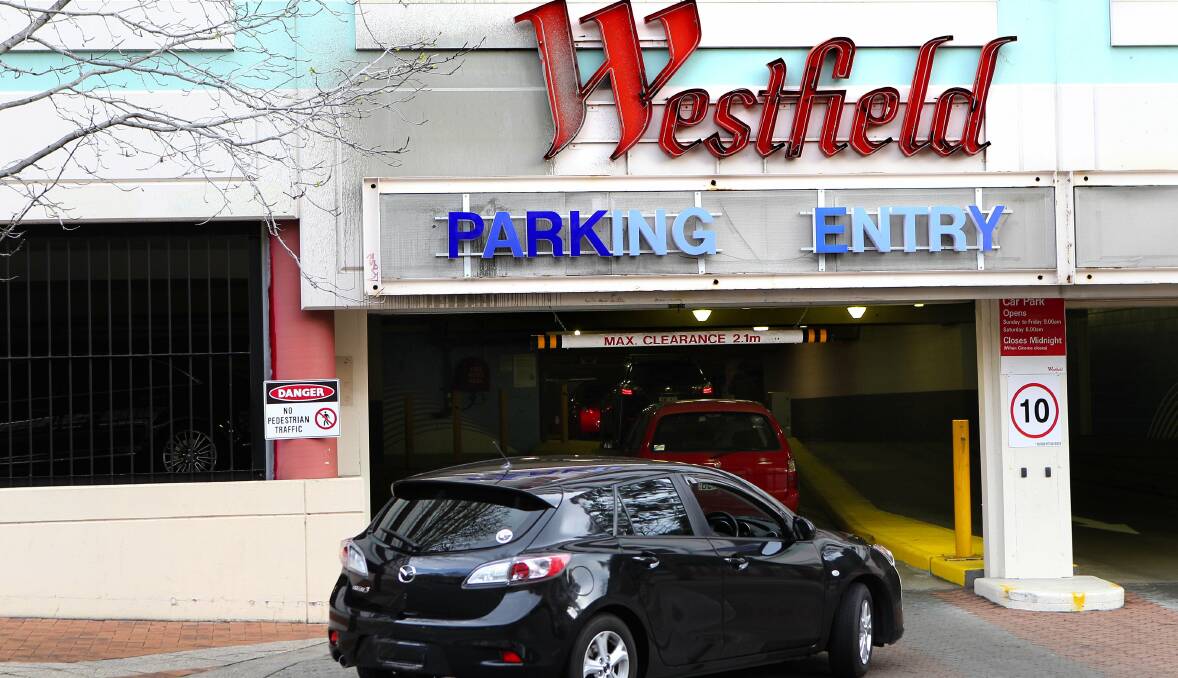 Coming back: Westfield Miranda is thinking of re-introducing free parking for people with a disabliity. Picture: John Veage

