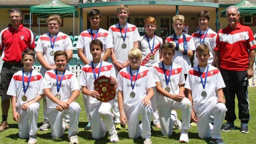 Victorious: Georges River St George under 14 state title winning team. Picture: Supplied
