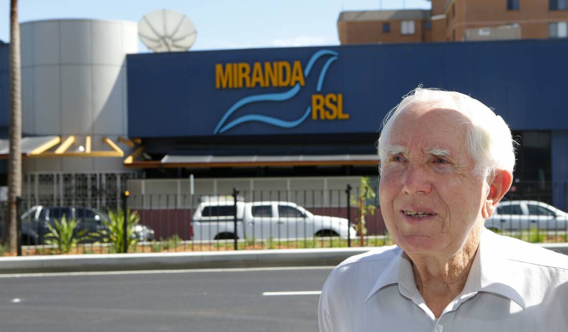 In the dark: Miranda RSL Club member John Brett has concerns about lack of information before the meeting. Picture: John Veage.

