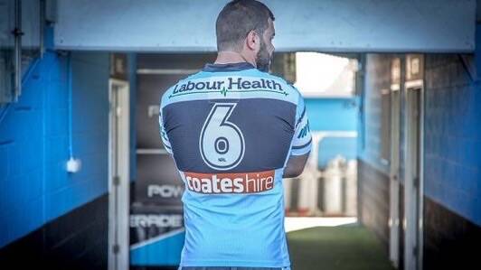 On board: Coates Hire is a new Sharks sponsor. Picture: Cronulla Sharks 