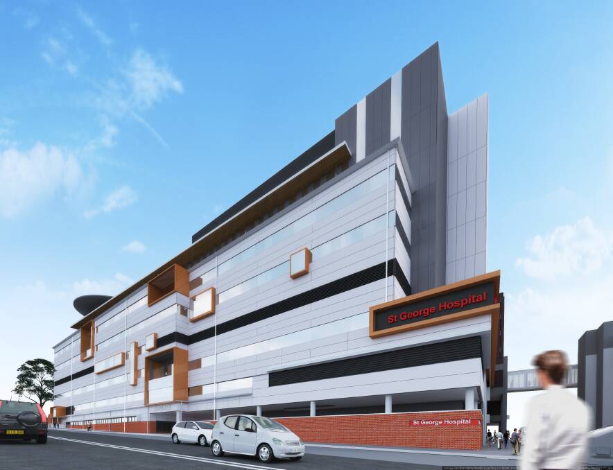An artist's impression of the building.
