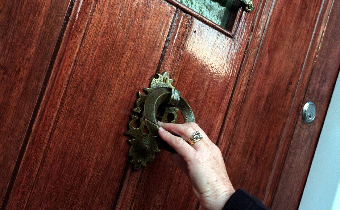 Pesky door-knockers should be turned away