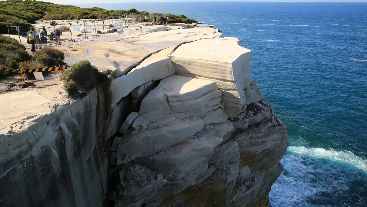 Wedding Cake Rock: Picture: NSW National Parks.
