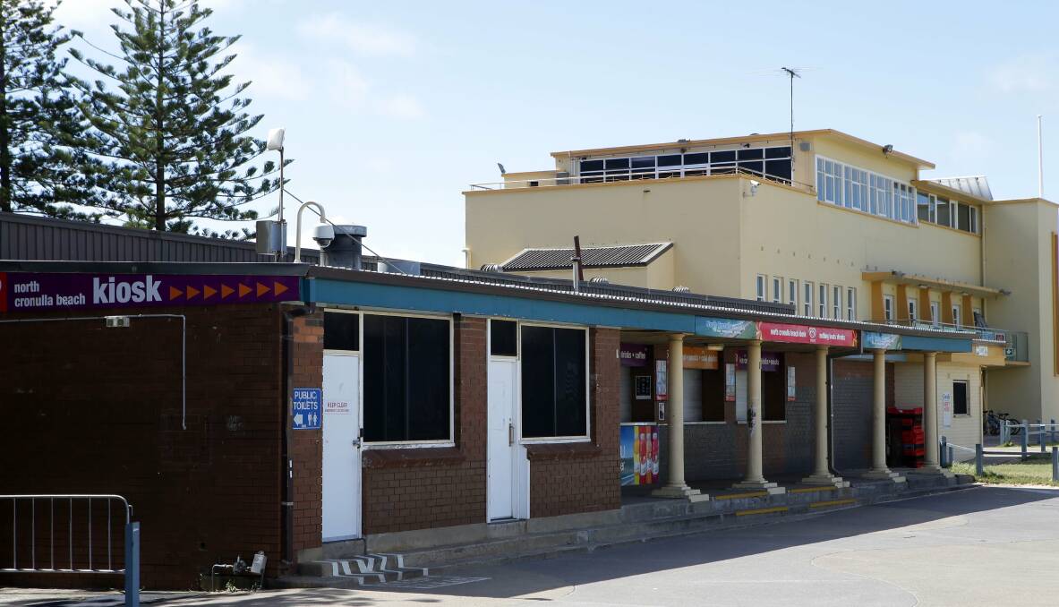 The kiosk at North Cronulla surf club. Picture John Veage

