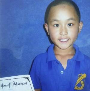 Ryan Leo, 6, who was hit by a car at Hurstville on July 28, 2014 Photo: Supplied


