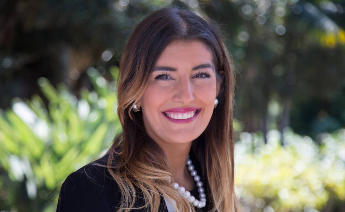 New face: Eleni Petinos, who won the Liberal Party pre-selection ballot for Miranda.
