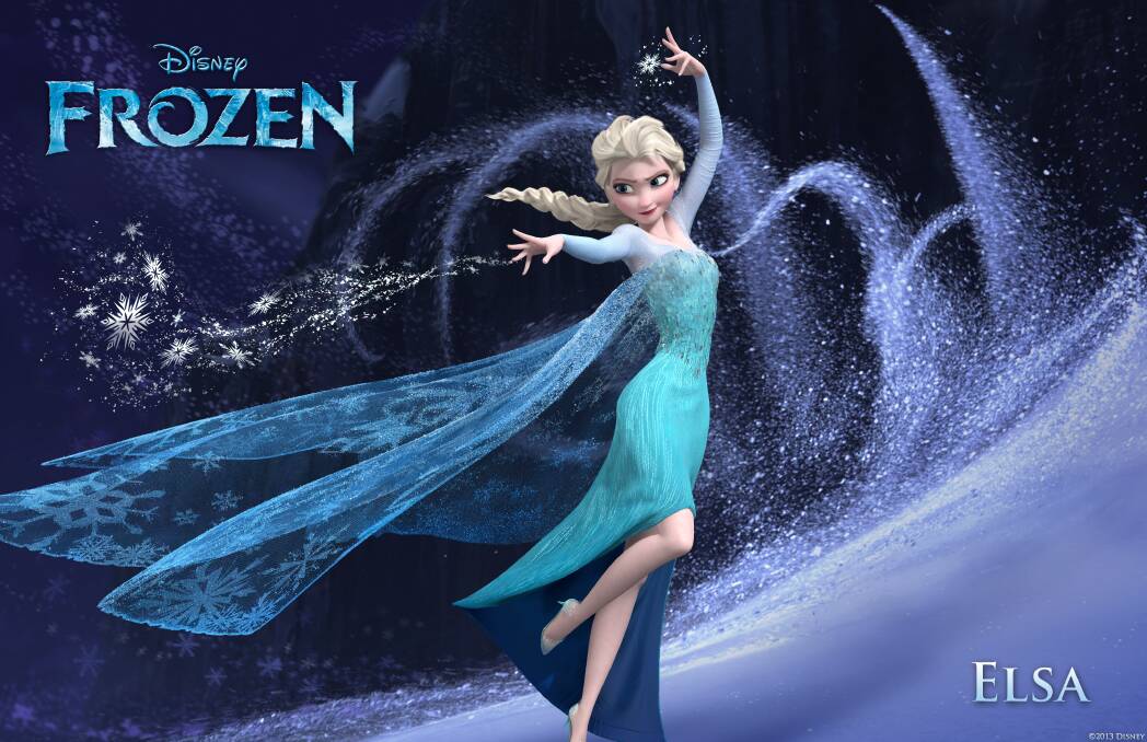 Is Elsa the Snow Queen from Frozen the face of Christmas this year? Picture: 