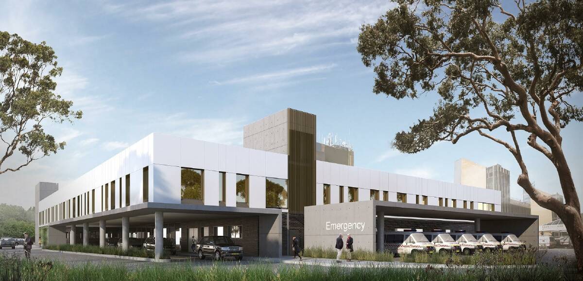 Planning approval: Proposed new emergency department. Picture: supplied.
