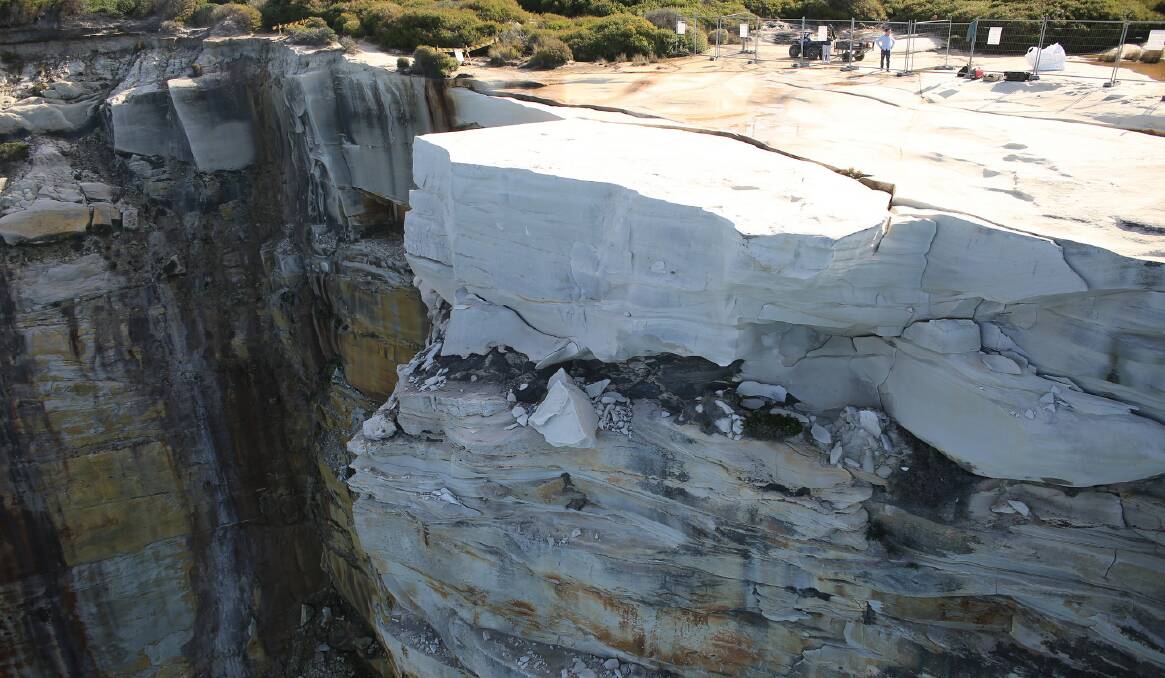 Wedding Cake Rock: Picture: NSW National Parks.
