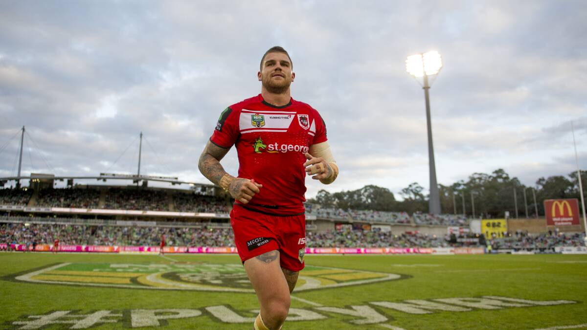 Cleared to play: Josh Dugan . Picture: Jay Cronan, Canberra Times
